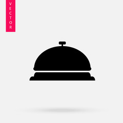 Fototapeta premium Hotel bell icon.