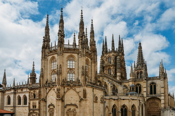 13th-century Burgos Cathedral is outstanding for the elegance and harmony of its architecture - UNESCO World Heritage designation