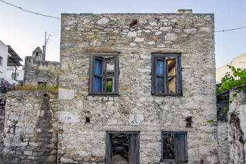 Bodrum, Turkey, 29 May 2010: Stone Mansion