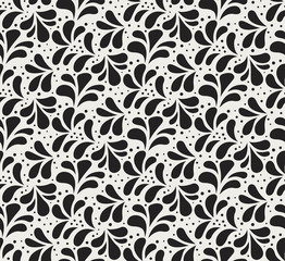 Vector Ornamental Seamless Pattern. Geometric Flower Stylish Texture. Abstract Retro Tile Texture.