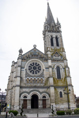 Fototapeta na wymiar Briare. Eglise saint Etienne. Loiret, Pays de Loire, France