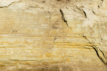 Texture of a clay mountain
