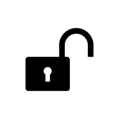 Security symbol. Lock Icon app