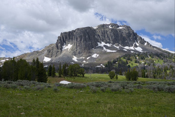 Black Butte Mountain in the Gravelly Range