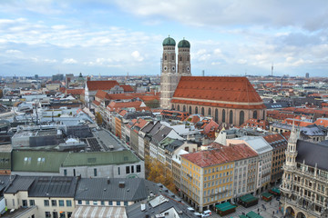 Fototapeta na wymiar Landscape of Munich
