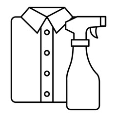 shirts and clothes laundry service vector illustration design