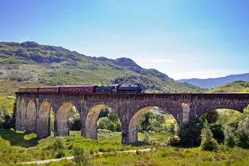 Poster Glenfinnanviaduct Glenfinnan Viaduct, Schotland  © Marcel