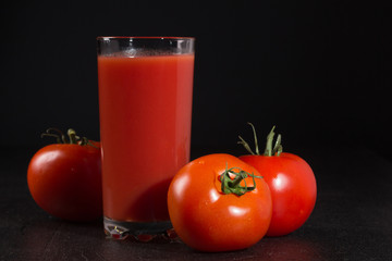 Fresh tomato juice