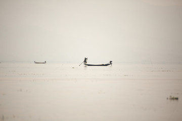 Naklejka premium Asiatischer Fischerei