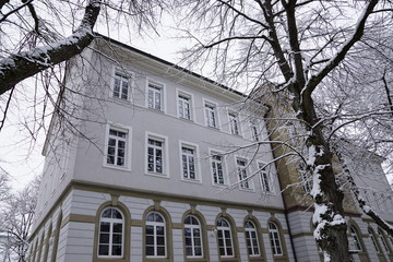 Grundschule Karlschule in tuttlingen im Winter