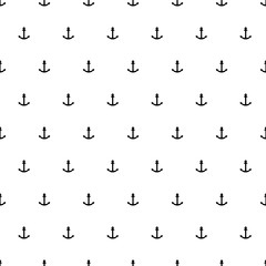 Black and white anchors