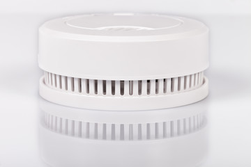 A fire alarm isolated on white background