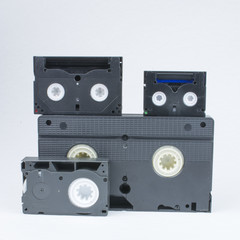 development of video cassettes from VHS to MiniDV