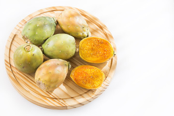 Opuntia ficus indica is a cactus with medicinal properties and benefits