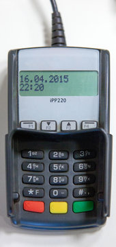 cash register, finance, plastic card reader