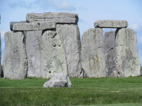 Камни, стоунхендж, британия, природа, трава