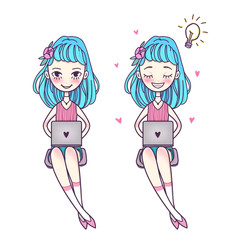 Beautiful vector card