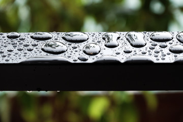 rainy day, water drops