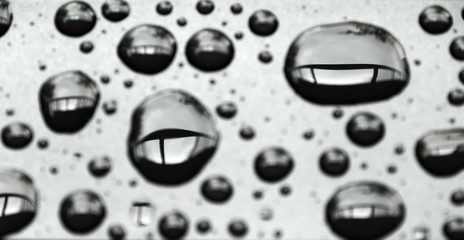 water drops background