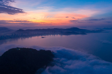 Colors of Dusk (Camboriu Bay, Santa Catarina, Brazil)
