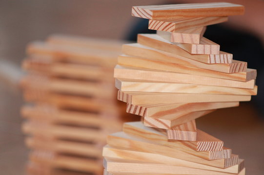 Costruzioni kapla di legno
