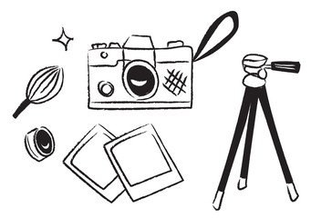 カメラとグッズ