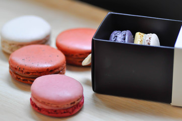 macaron or macaroon dessert