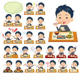 school boy gakuran_Meal