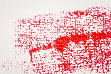Red abstract spotted acrylic art background