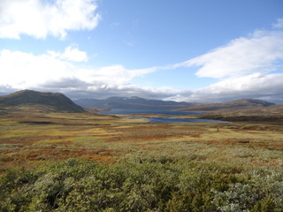 Beautifulmountain plateau landscape...Hemsedal-Norway