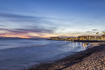 Obraz premium A Magnificent Sunset in Ventura Beach California