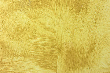 Yellow grunge concrete wall background or texture