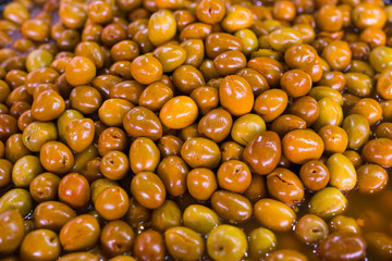 You can buy olives on the market