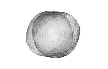 Abstract black and white pencil scribbles background. Isolated.