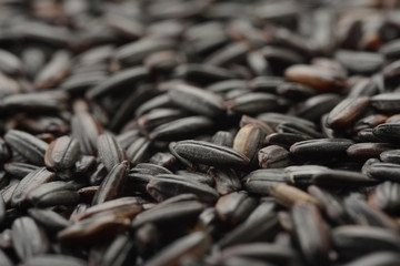 Arroz negro crudo, macro
