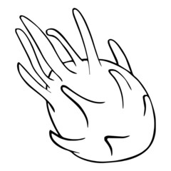 Dragon Fruit cartoon illustration isolated on white background for children color book