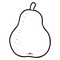 Grapefruit cartoon illustration isolated on white background for children color book