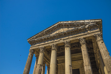 Fototapeta premium Vienne/temple d'Auguste et Livie