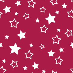 Beautiful Christmas Pattern. Endless Shape.