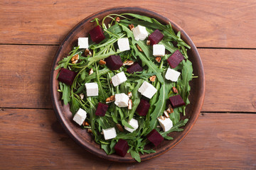 Beetroot salad with feta