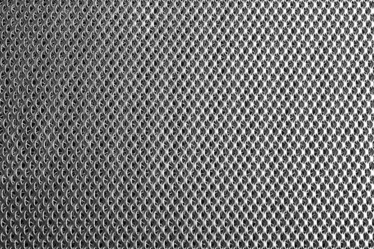 Metal grid close-up. Abstract background