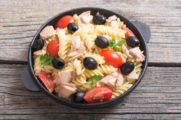 Pasta salad with tuna