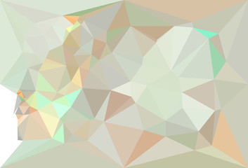 Low poly mosaic background. Copy space.