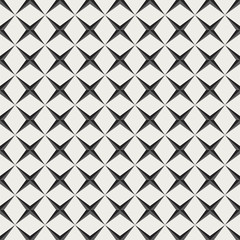 Abstract Star Seamless Art Deco Pattern. Stylish antique background.