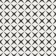 Abstract Star Seamless Art Deco Pattern. Stylish antique background.