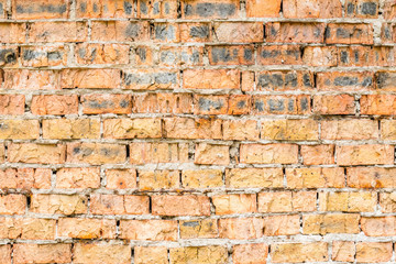 Brick texture with scratches and cracks