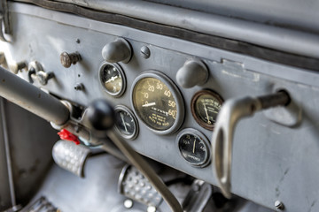 Army Personnel Transport Carrier Interior  View