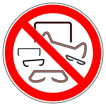 srr387 SignRoundRed - german - Klammern verboten / Metallklammer / Blindhefter / Heftklammer - english - clip prohibited / metal clip / blindstapling / staple - xxl g6274