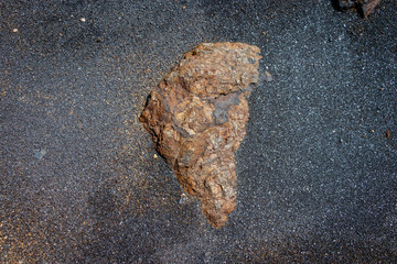 Stones texture and background. Rock texture with beautiful colors and great leading lines