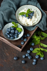  Vanilla rice pudding with fresh berries
